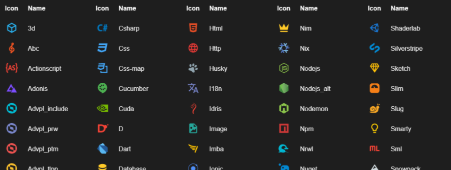 Material Icon Theme